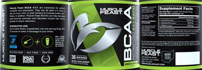 BCAA 4:1:1 Green Apple Flavor