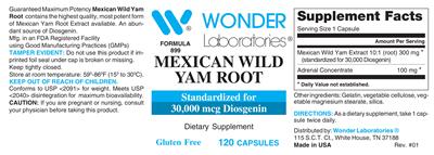 Mexican Wild Yam Root