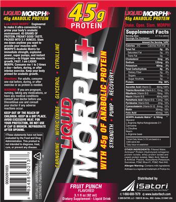 Liquid Morph+ Fruit Punch