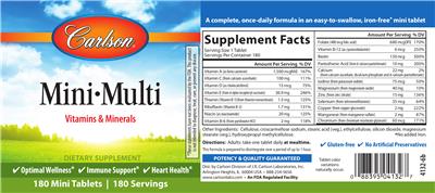 Photo of the Carlson Mini-Multi label
