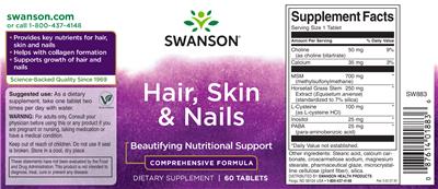 Photo of the Swanson Hair, Skin & Nails label