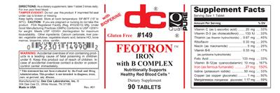 Photo of the DC Feotron label