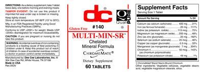 Photo of the DC Multi-Min-SR label