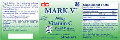 Photo of the DC Mark V label