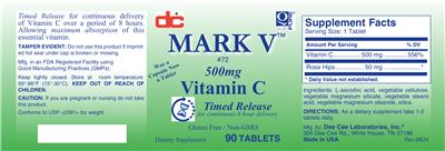 Photo of the DC Mark V label