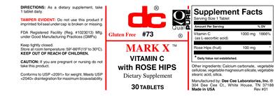 Photo of the DC Mark X label