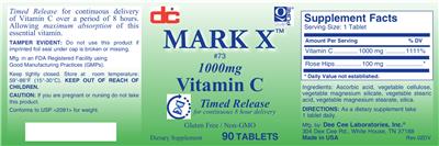 Photo of the DC Mark X label