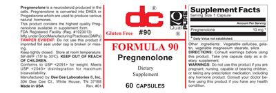 Photo of the DC Formula 90 label
