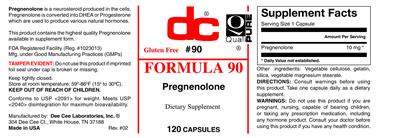Photo of the DC Formula 90 label