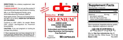 Photo of the DC Selenium label
