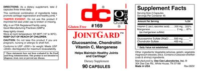 Photo of the DC JointGard label