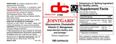 Photo of the DC JointGard label