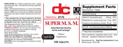 Photo of the DC Super M.S.M. label