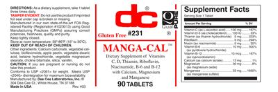 Photo of the DC Manga-Cal label