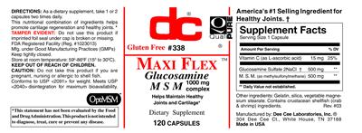 Photo of the DC Maxi Flex label