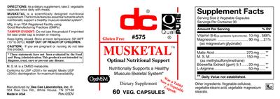 Photo of the DC Musketal label