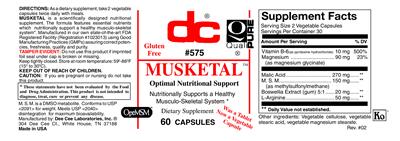 Photo of the DC Musketal label