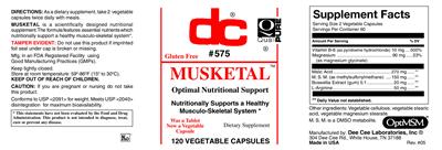 Photo of the DC Musketal label