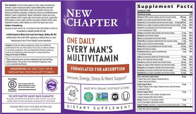 One Daily Every Man's Multivitamin