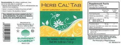 Herb Cal Tab