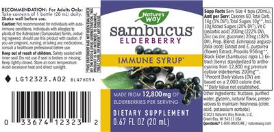 Sambucus Immune Syrup