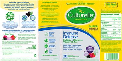 Label of Immune Defense Great Mixed Berry Flavor