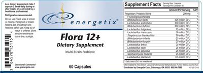 Label of Flora 12+