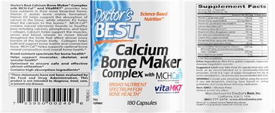 Calcium Bone Maker Complex with MCH-Cal and VitaMK7