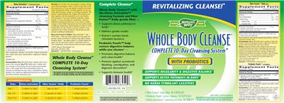 Photo of the Nature's Way Fiber Fusion Daily Fiber label