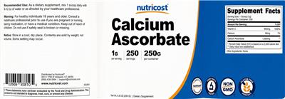Calcium Ascorbate 1 g