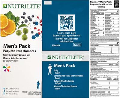 Photo of the Nutrilite Balanced Health Omega label
