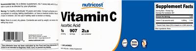 Vitamin C 1 g Unflavored