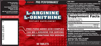 L-Arginine L-Ornithine