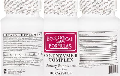 Photo of the Ecological Formulas Co-Enzyme B Complex label