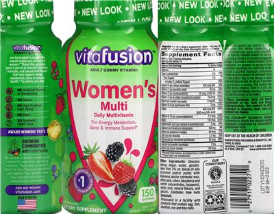 Photo of the vitafusion Women's Multi label