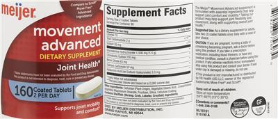 Product label for Movement Advanced