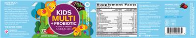 Kids Multi + Probiotic Yum Berry Punch