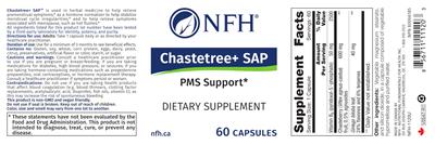Photo of the NFH Chastetree+ SAP label