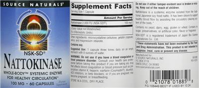 Nattokinase 100 mg