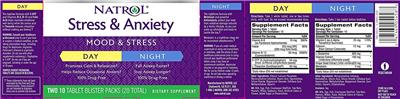 Photo of the Natrol Day label