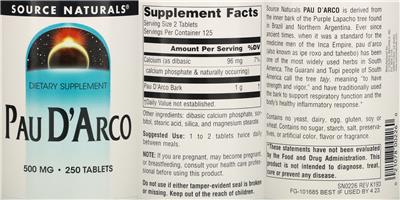 Pau D'Arco 500 mg