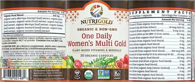 One Daily Women's Multi Gold