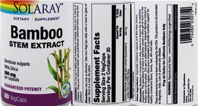 Bamboo Stem Extract 300 mg