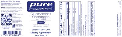 Glucosamine+ Chondroitin with MSM