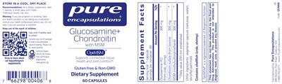 Glucosamine+ Chondroitin with MSM