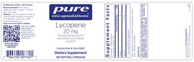 Lycopene 20 mg