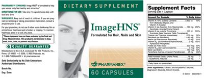 Photo of the Pharmanex Image HNS label