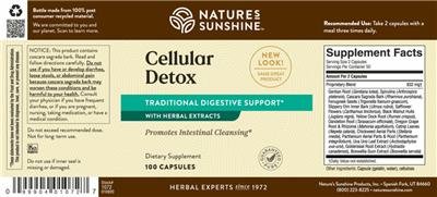 Label of Cellular Detox