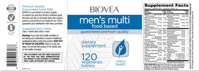 Men's Multi Food Based