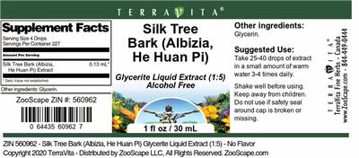 Silk Tree Bark (Albizia, He Huan Pi) 